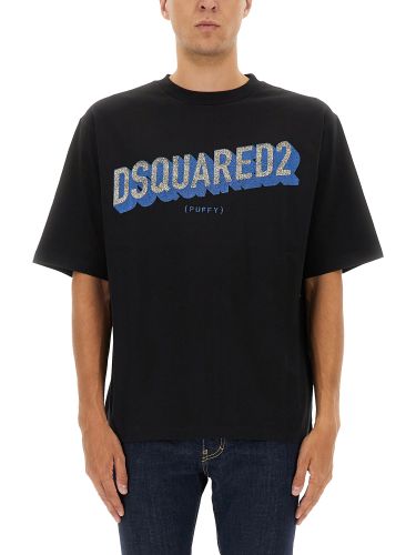 Dsquared2 t-shirt with logo - dsquared2 - Modalova