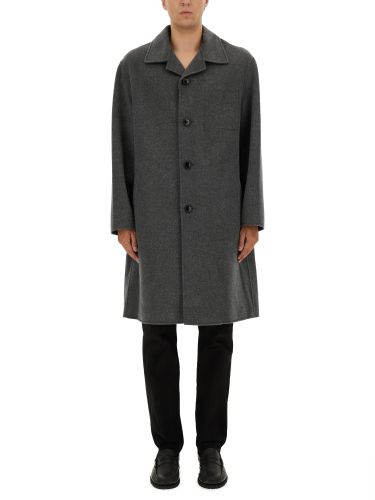Wool and cashmere blend coat - ami paris - Modalova