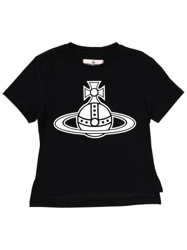 Paris orb mini" t-shirt - vivienne westwood - Modalova