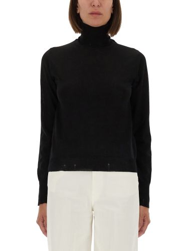 Worn effect wool sweater - golden goose - Modalova
