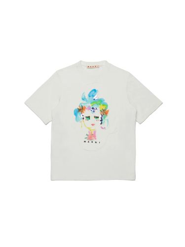 Marni t-shirt with logo - marni - Modalova