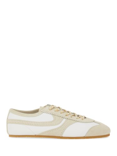 Leather and suede sneaker - dries van noten - Modalova