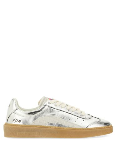 Dsquared2 leather sneaker - dsquared2 - Modalova