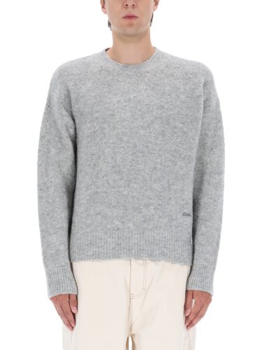 Ami paris alpaca sweater - ami paris - Modalova