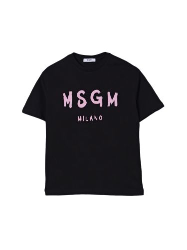 Msgm t-shirt with logo - msgm - Modalova