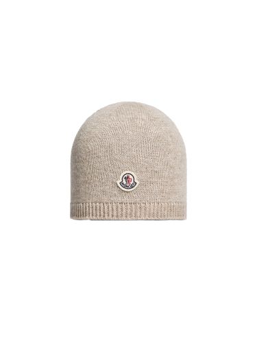 Moncler logo beanie hat - moncler - Modalova