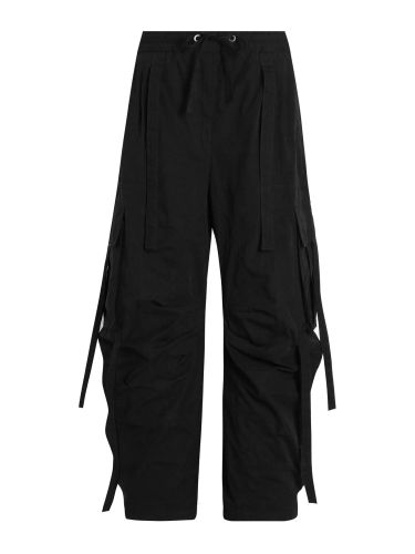 Waxed faille cargo pants - dolce & gabbana - Modalova