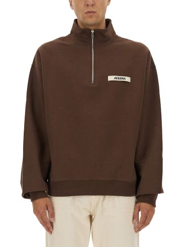 Grosgrain sweatshirt with turtleneck - jacquemus - Modalova