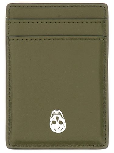 Magnetic card holder "skull" - alexander mcqueen - Modalova