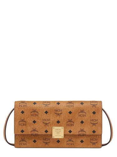 Aren" wallet with shoulder strap - mcm - Modalova