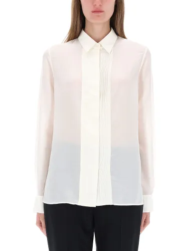 Boss shirt with ribbed pleats - boss - Modalova