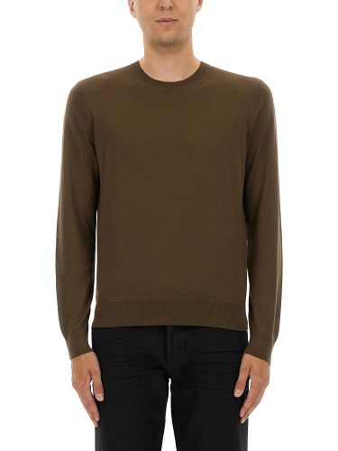 Fine merino virgin wool sweater - tom ford - Modalova