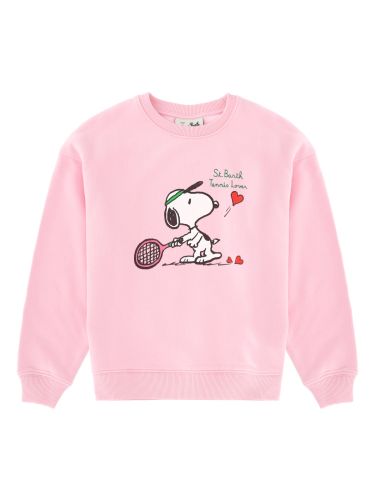 Maglia girocollo stampa snoopy - mc2 saint barth - Modalova