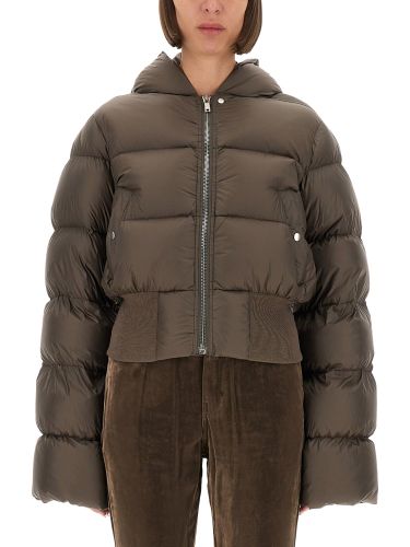 Rick owens down jacket with hood - rick owens - Modalova