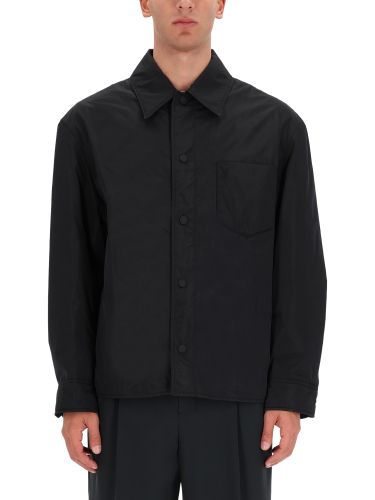 Ami paris padded shirt jacket - ami paris - Modalova