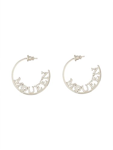 Alexander mcqueen logo earrings - alexander mcqueen - Modalova