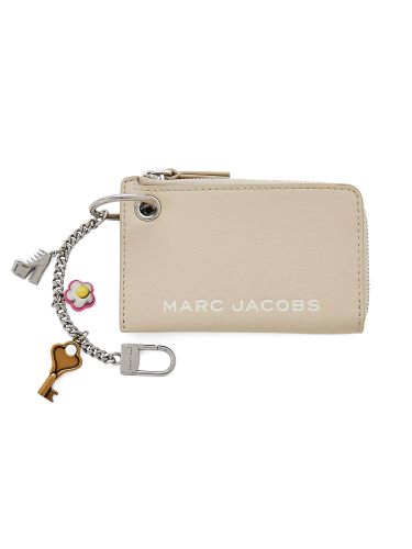 Zippered wallet with pendant - marc jacobs - Modalova