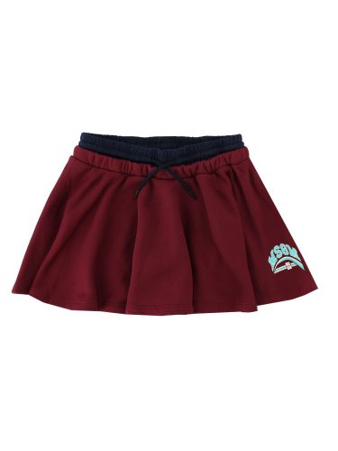 Msgm skirt with logo - msgm - Modalova