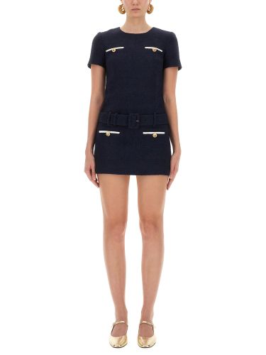 Self-portrait mini boucle dress - self-portrait - Modalova