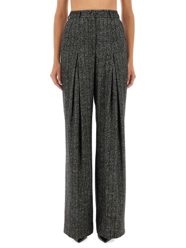 Dolce & gabbana striped wool pants - dolce & gabbana - Modalova