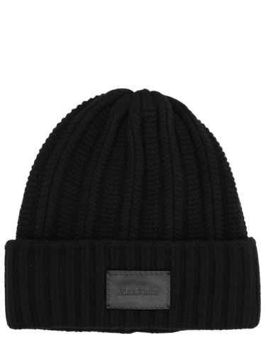 Max mara cashmere cap with logo - max mara - Modalova