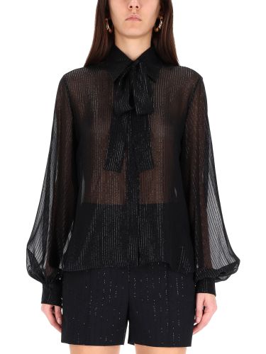 Max mara blouse with bow - max mara - Modalova