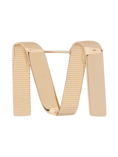 Max mara brooch with logo - max mara - Modalova