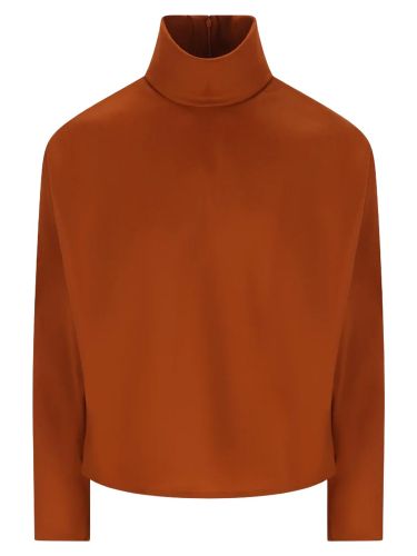 Saint laurent silk top - saint laurent - Modalova