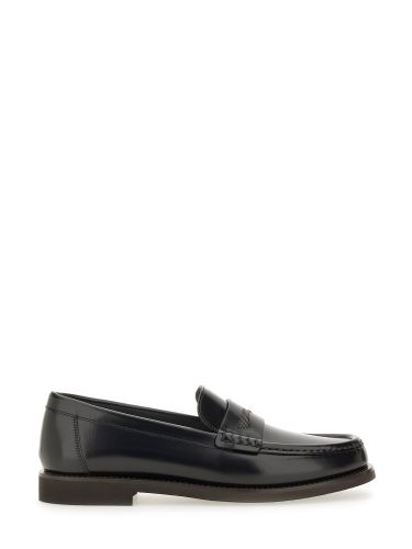 Smooth leather loafer - brunello cucinelli - Modalova