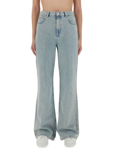 Moschino jeans jeans wide leg - moschino jeans - Modalova