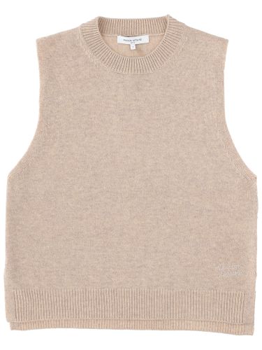 Maison kitsuné wool vest - maison kitsuné - Modalova
