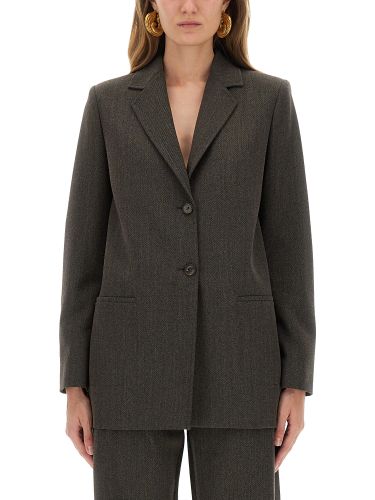 Moschino jeans wool blend jacket - moschino jeans - Modalova