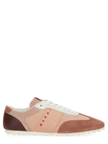 Marni leather sneaker - marni - Modalova