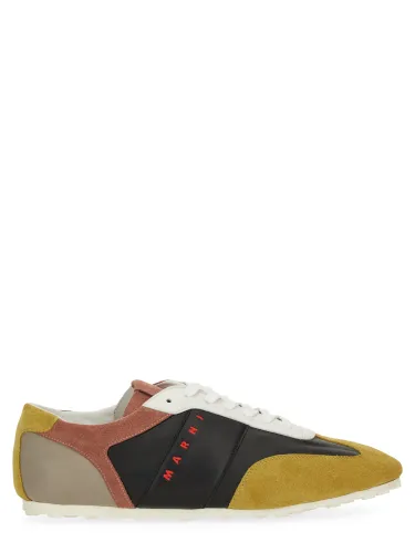 Marni leather sneaker - marni - Modalova