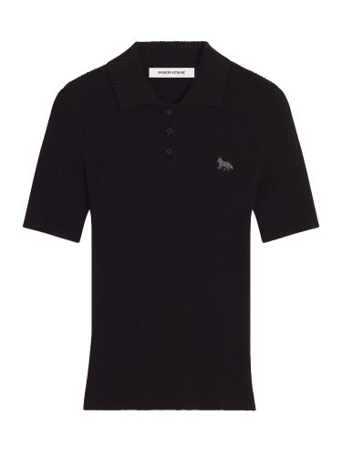 Maison kitsuné polo with logo - maison kitsuné - Modalova