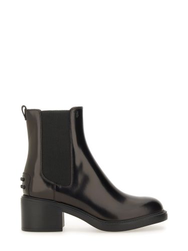 Tod's leather boot - tod's - Modalova