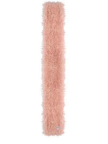 Ganni scarf with logo - ganni - Modalova