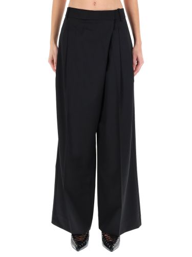 Ganni "cross-over" pants - ganni - Modalova