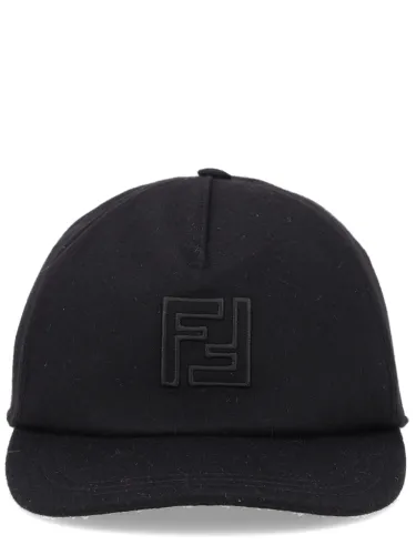 Wool and cashmere baseball hat - fendi - Modalova