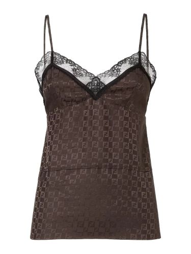 Fendi "jacquard ff" top - fendi - Modalova