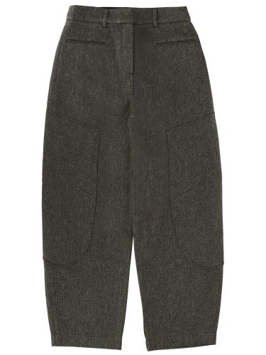 Ganni pants "mouline" - ganni - Modalova