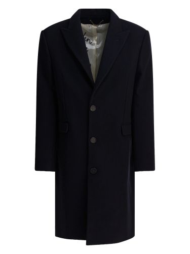 Single-breasted wool coat - golden goose - Modalova