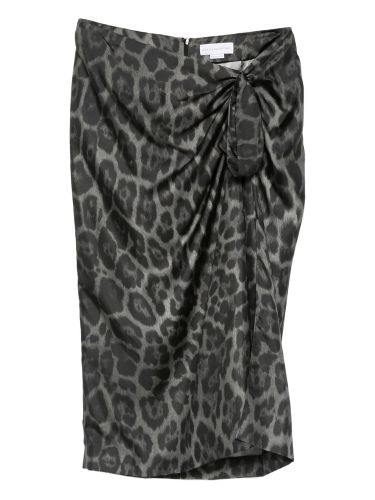 Stella mccartney silk midi skirt - stella mccartney - Modalova