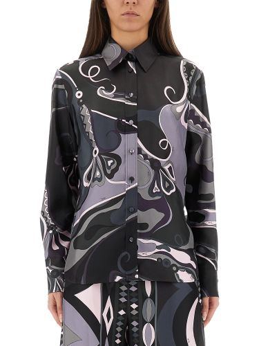 Pucci orchid print shirt - pucci - Modalova