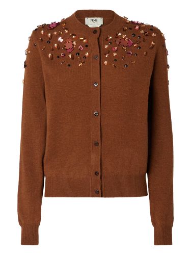 Fendi sequined cardigan - fendi - Modalova