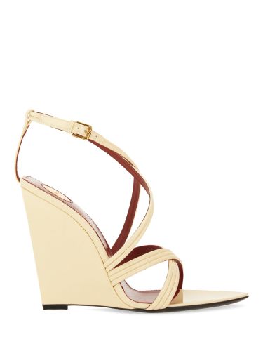 Saint laurent wedge sandal - saint laurent - Modalova