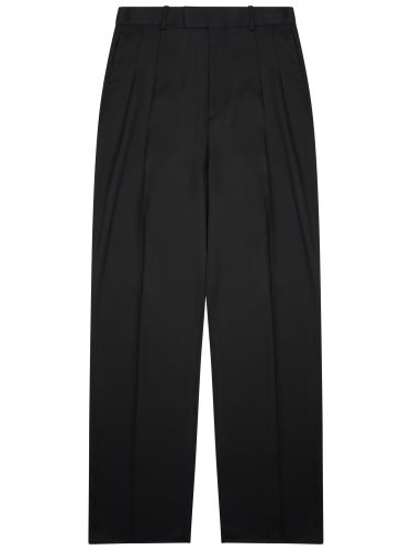Silk blend tailored pants - bottega veneta - Modalova