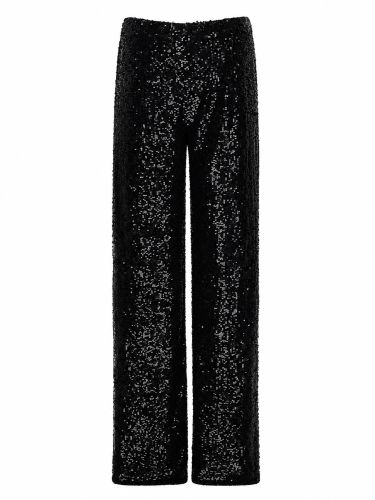 P. a.r. o.s. h. pantalone dritto con paillettes - p.a.r.o.s.h. - Modalova