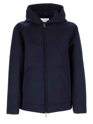 Giacca con cappuccio e zip - paolo pecora milano - Modalova