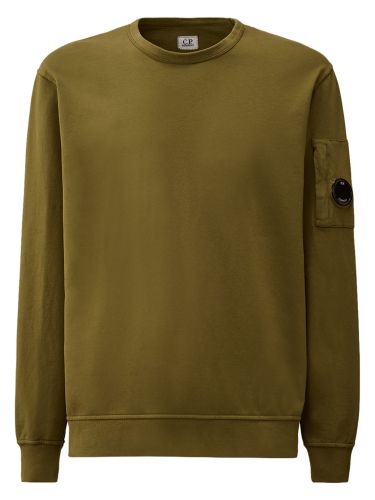 C. p. company felpa con patch logo - c.p. company - Modalova